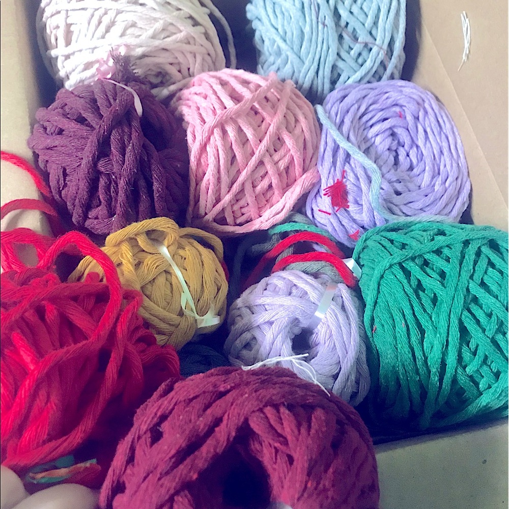 🆕Super Cute Trendy Woven Macrame Fancy Hoop Earrings Lightweight In Many Colors - Picture 15 of 16
